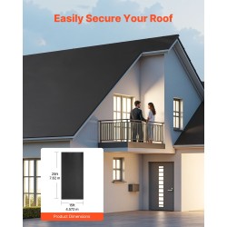 Kattorulla EPDM-kumi 45 mil 4,57 x 7,62 m vedeneristykseen