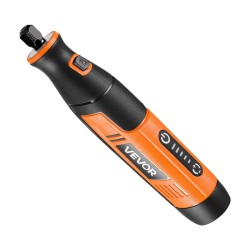 Johdoton monitoiminen pyörivä työkalu 73 tarviketta akku 2000mAh säädettävä 7000 20000 kierrosta