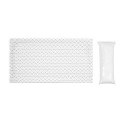 Muistivaahtotyyny queen-kokoinen säädettävällä korkeudella luonnonkuitupäällisellä niskatukea tarjoava