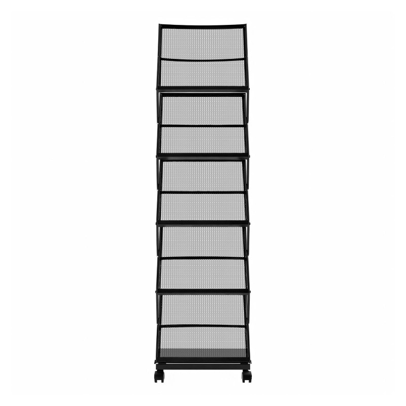 Esiteteline 5 tasoa lattiakäyttöön korkeus 1650 mm 2 kg tasoa kohden