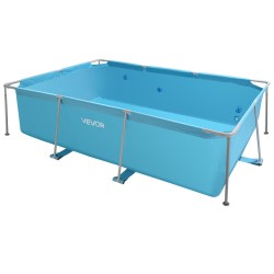 Maanpäällinen suorakaide uima-allas PVC teräsrunko 3000x2000x762 mm perheelle