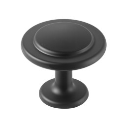 Kaapin nupit sinkkiseosta musta sienen muotoinen 30 kappaletta kaappeihin ja laatikoihin