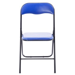 Kokoontaitettava 4 kpl tuolisetti Felix keinonahkalla