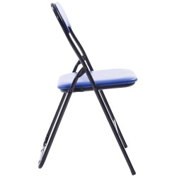 Kokoontaitettava 4 kpl tuolisetti Felix keinonahkalla