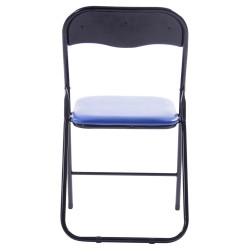 Kokoontaitettava 4 kpl tuolisetti Felix keinonahkalla