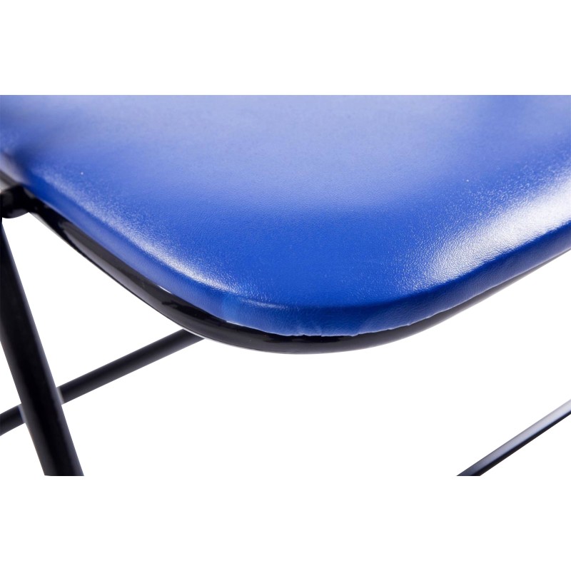 Kokoontaitettava 4 kpl tuolisetti Felix keinonahkalla