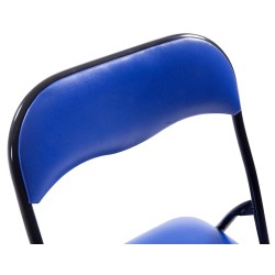 Kokoontaitettava 4 kpl tuolisetti Felix keinonahkalla