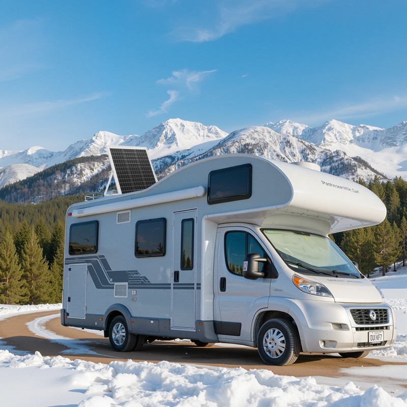 Aurinkopaneeli 20W 12V akkujen ylläpitolataukseen yksikiteinen MPPT-ohjaimella IP67