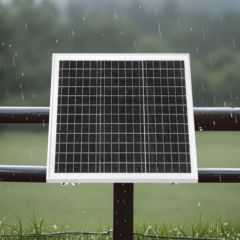 Aurinkopaneelilaturi 20W 12V ylläpitolataukseen yksikiteinen roiskevesisuojattu sisäänrakennettu ohjain