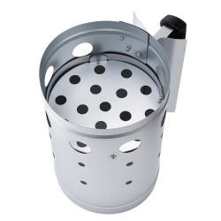 Hiilipiippusytytin paksu teräs galvanoitu pinta PE kahva lämpösuojalla 1 8 kg