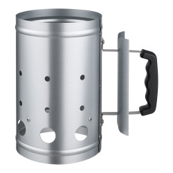 Hiilipiippusytytin paksu teräs galvanoitu pinta PE-kahva lämpösuojalla 1,8 kg