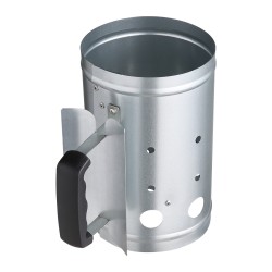 Hiilipiippusytytin paksu teräs galvanoitu pinta PE-kahva lämpösuojalla 1,8 kg