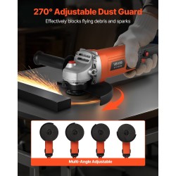 Kulmahiomakone 7-tuumainen 1700 wattia 8500 kierrosta minuutissa verkkovirtainen