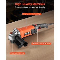 Kulmahiomakone 7-tuumainen 1700 wattia 8500 kierrosta minuutissa verkkovirtainen