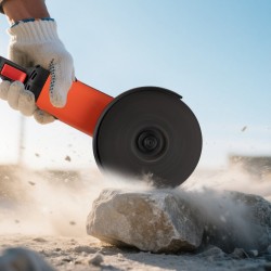 Kulmahiomakone 7-tuumainen 1700 wattia 8500 kierrosta minuutissa verkkovirtainen