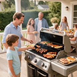 Posliiniemaloidusta teräksestä valmistetut flavorizer-tangot ja lämmönjakolevyt Weber Genesis II grilleihin