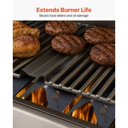 Flavorizer-tangot posliiniemaloitua terästä 3 kpl 390 mm Weber Spirit 200 -sarjaan