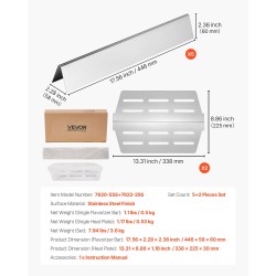 Ruostumattomasta teräksestä valmistetut makulevyt ja lämpösuojat