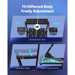 Rattiteline korkeussäädöllä taittuva hiiliteräsrunko 660–820 millimetriä