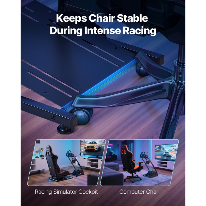 Rattiteline korkeussäädöllä taittuva hiiliteräsrunko 660–820 millimetriä