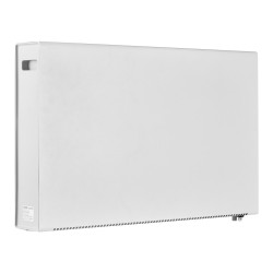 Konvektiopaneelilämmitin 1800–2000 wattia 20–25 neliömetrin tiloihin seinäasennus tai jalustalla kosketusohjaus kaukosäädin