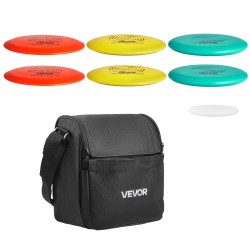 Frisbeegolfsetti 6 1 kiekkoa TPE muovia reppu kolmella taskulla