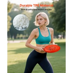 Frisbeegolfsetti 6+1 kiekkoa TPE-muovia reppu kolmella taskulla