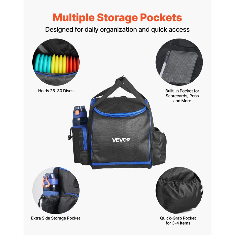 Frisbeegolfsetti 13 kiekkoa TPE-muovista putterilla ja driverilla repulla