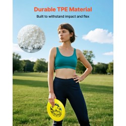 Frisbeegolfsetti kuuden kappaleen TPE-materiaalista aloituspakkaus puistoon