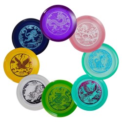 Frisbeegolf setti 8 osainen kestävästä TPU materiaalista putteri midrange driver