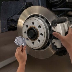 Mittakello metallijalustalla 0–25,4 mm 0,03 mm tarkkuus alumiinirunko ruostumaton mittatappi