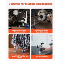 Mittakellon indikaattori sisähalkaisijoille 0–25,4 mm 0,03 mm tarkkuus alumiinirunko ruostumaton terästappi