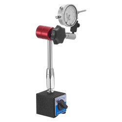 Mittakello magneettijalustalla alumiinirunko ruostumaton mittatappi 0 25 4 mm 0 03 mm