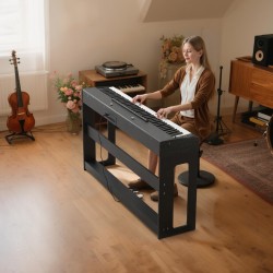 Digitaalinen piano 88 koskettimella täysin painotettu langaton MIDI-tuki