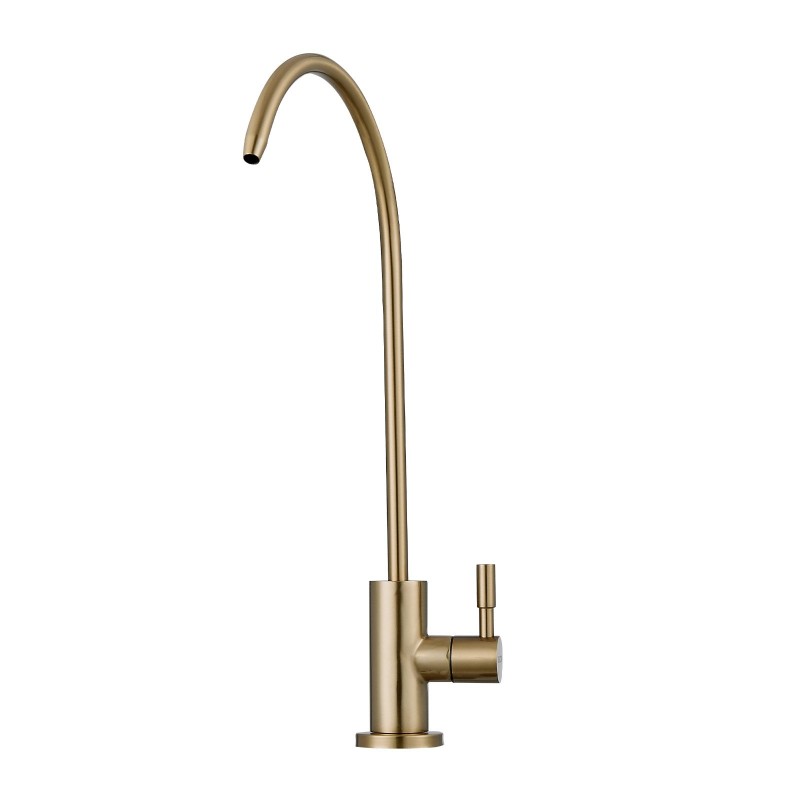 Juomavesihana 304 ruostumatonta terästä lyijytön messinkiventtiili harjattu kulta