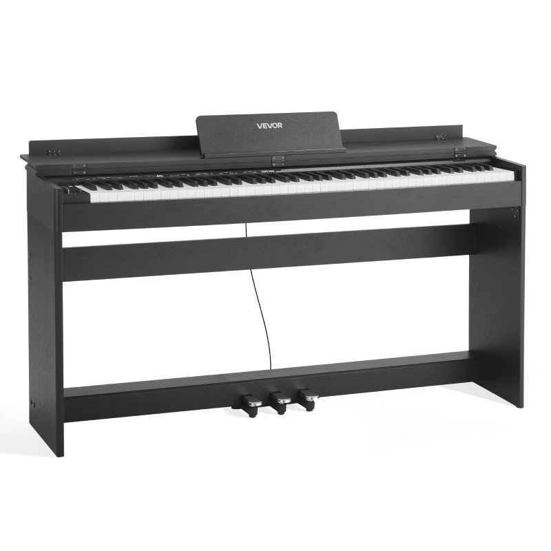 Digitaalipiano 88 täysin painotettua kosketinta 680 ääntä langaton yhteys MIDI-liitännät