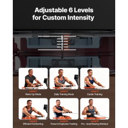 Vesivastus soutulaite taittuva puurunko 14 litran vesisäiliö 6-portainen vastus