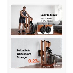 Vesivastus soutulaite taittuva puurunko 14 litran vesisäiliö 6-portainen vastus