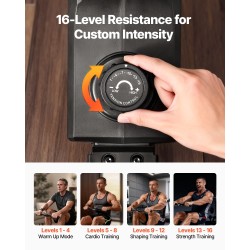 Soutulaite magneettivastus 16 tasoa taittuva teräsrunko 158 kg nestekidenäyttö