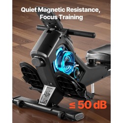 Soutulaite magneettivastus 16 tasoa taittuva teräsrunko 158 kg nestekidenäyttö