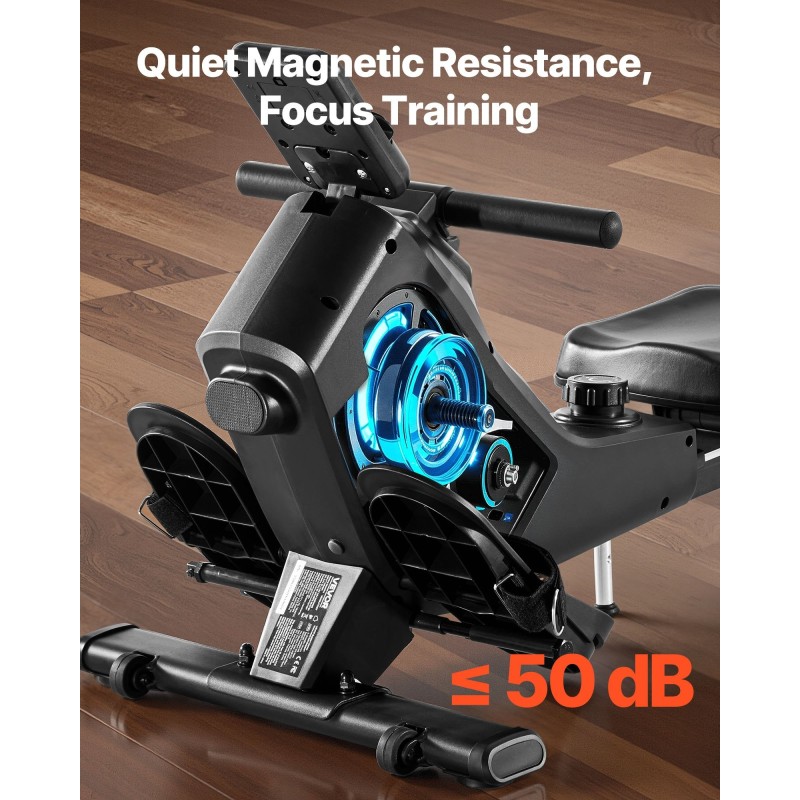 Soutulaite magneettivastus 16 tasoa taittuva teräsrunko 158 kg nestekidenäyttö