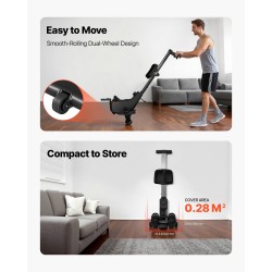 Soutulaite magneettivastus 16 tasoa taittuva teräsrunko 158 kg nestekidenäyttö