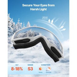 Laskettelulasit sylinterilinssillä pinkki linssi kolmikerroksisella pehmusteella huurteenestolla