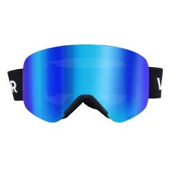 Kehyksettömät laskettelulasit TPU materiaalilla tummansininen Revo pinnoitettu sylinterilinssi kolmikerroksinen pehmuste