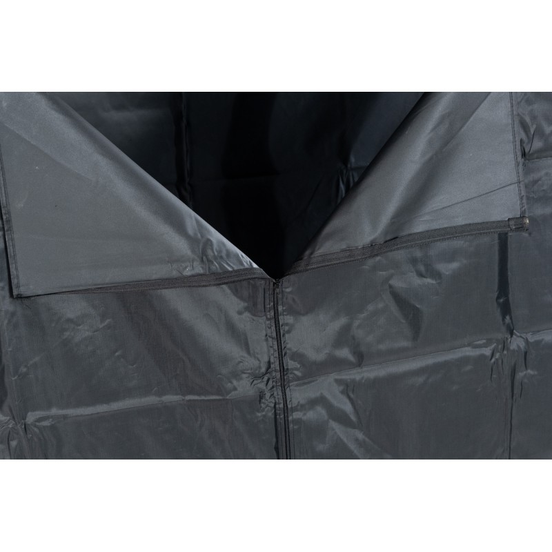 Ruston vedenkestävä polttopuutelineen suojapeite vetoketjulla