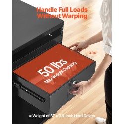 4U räkkikiinnitteinen lukittava liukulaatikko Q235-hiiliteräs 482 mm räkkeihin 350 mm syvyys