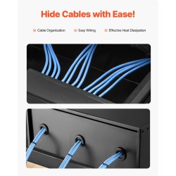 4U räkkikiinnitteinen lukittava liukulaatikko Q235-hiiliteräs 482 mm räkkeihin 350 mm syvyys