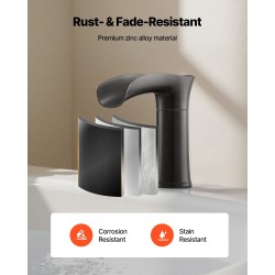 Ammehana ruostumatonta terästä roomalaistyylinen öljytty pronssiviimeistely 3-reikäinen kaksikahvainen