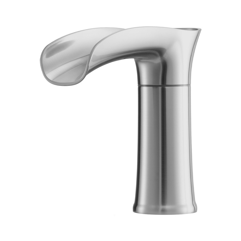 Ammehana roomalaistyylinen 3-reikäinen tasoon asennettava ruostumaton teräs kaksoiskahvat vesiputousvirta