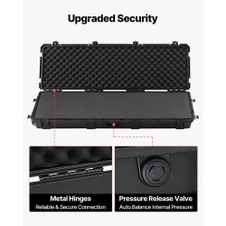 Kovakotelo pitkille aseille IP67 vesitiivis polypropeeni polyuretaani 1320 mm